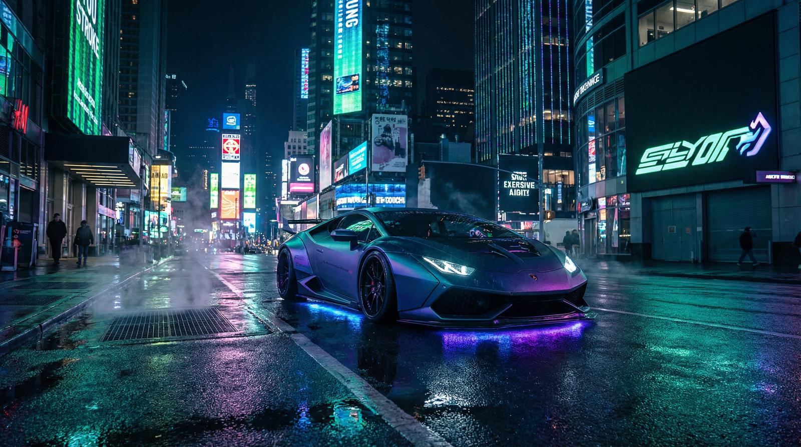 国产主播改装视频-氛围灯夜景改装